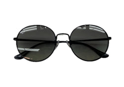 レイバン Ray-Ban ROUND METAL ラウンド メタル アイウェア ノーズパット サングラス 眼鏡 黒 RB3612D 眼鏡・サングラス サングラス ロゴ ブラック 104G-31
