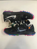 ナイキ NIKE ×Off-White Women's Zoom Terra Kiger 5 オフホワイト ウィメンズ ズーム テラカイガー5 黒 CD8179-001 メンズ靴 スニーカー ブラック 27cm 101sh-2423
