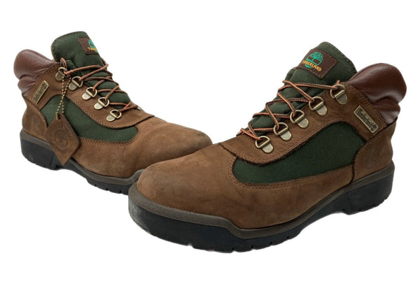 ティンバーランド Timberland FIELD BOOT F&L WP MID BOOTS フィールド ブーツ ミッド ブーツ トレッキング アウトドア シューズ 茶 A18A6 メンズ靴 ブーツ その他 ブラウン 27cm 104S-879