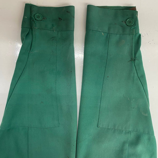 【曜日割引対象外】 ヴィンテージ vintage ~50's LANKFORD ギャバジャケ ジャケット グリーン 40サイズ 201MT-4723 VB