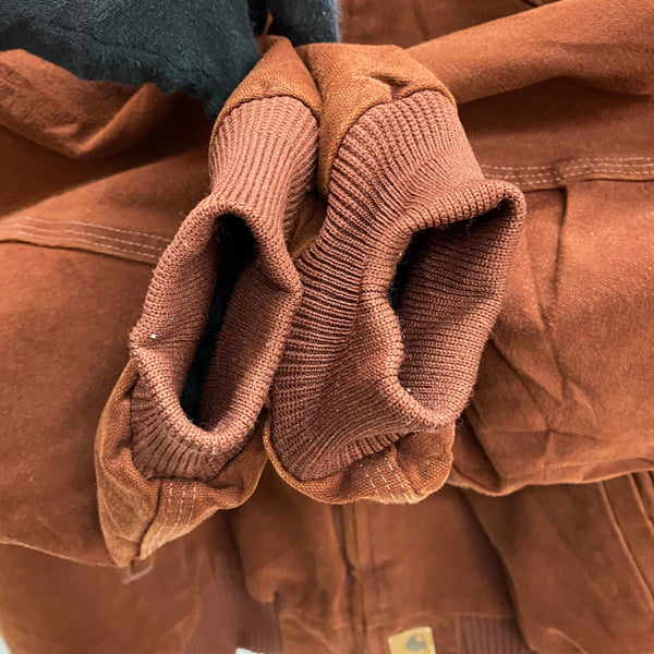 【曜日割引対象外】 カーハート Carhartt 00's Santa Fe Jacket サンタフェジャケット ワーク ジャケット ワインレッド 4XLサイズ 201MT-3700 VB