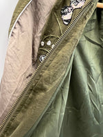 アメリヴィンテージ AMERI VINTAGE スカジャン 刺繍 オリーブ ジャケット カーキ 101LT-247