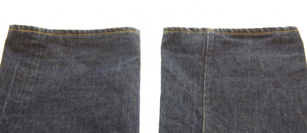 ウエアハウス WAREHOUSE シンチバック ボタンフライ サスペンダーボタン ストレート デニム パンツ デニム ブルー 30 103MB-437