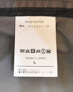 ロットワイラー ROTTWEILER モッズコート M51タイプ ダブルジップ RW21A0105 コート グレー Lサイズ 103MT-3413