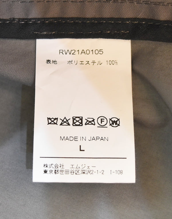 ロットワイラー ROTTWEILER モッズコート M51タイプ ダブルジップ RW21A0105 コート グレー Lサイズ 103MT-3413