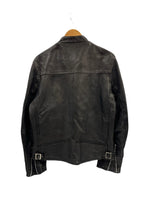 ショット SCHOTT DOUBLE BREST RIDERS JACKET ダブルブレストライダースジャケット 羊皮 本革 レザージャケット 黒 3181067 ジャケット ブラック Lサイズ 101MT-5272