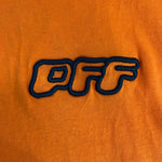 オフホワイト Off-White 21SS ピエロTee OMAA027F21JER015 Tシャツ オレンジ Mサイズ 201MT-4526