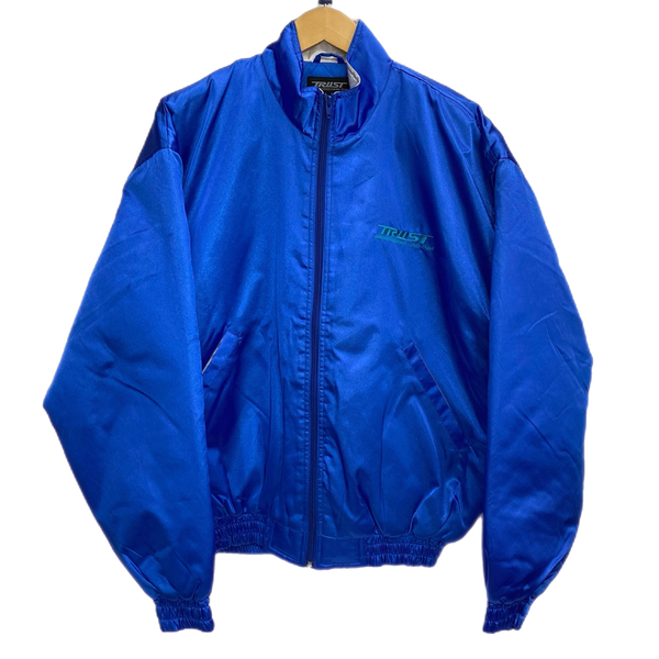 トラストレーシングチーム TRUST RACING TEAM ジャケット ブルー Lサイズ 201MT-4523