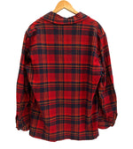 ペンドルトン PENDLETON  70's 70年代 Wネーム ウール テーラードジャケット チェック くるみボタン vintage ヴィンテージ アメリカ製 MADE IN USA ジャケット レッド Lサイズ 101MT-4192