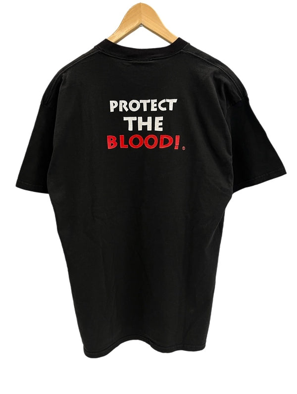 ヴィンテージ vintage UMOJA SASA CONDOMS LEE US古着 黒 プリントTシャツ XL Tシャツ ブラック LLサイズ 101MT-4676