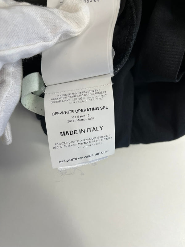 オフホワイト Off-White パラシュートパンツ 黒 OMCF004F19F01020 カーゴパンツ ブラック サイズ30 101MB-617