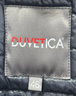 デュベティカ DUVETICA IPERIONE フーデットダウンジャケット 3250 00-1030 ジャケット ブラック 46サイズ 201MT-3187