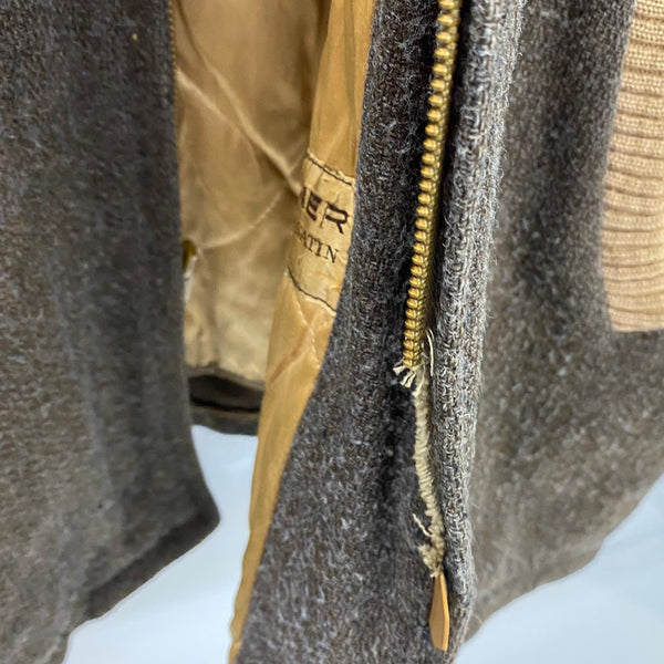 【曜日割引対象外】 ヴィンテージ vintage 50's クリッカー レイクランド CLICKER LAKELAND ファラオコート ジャケット ブラウン 42サイズ 201MT-4205 VB