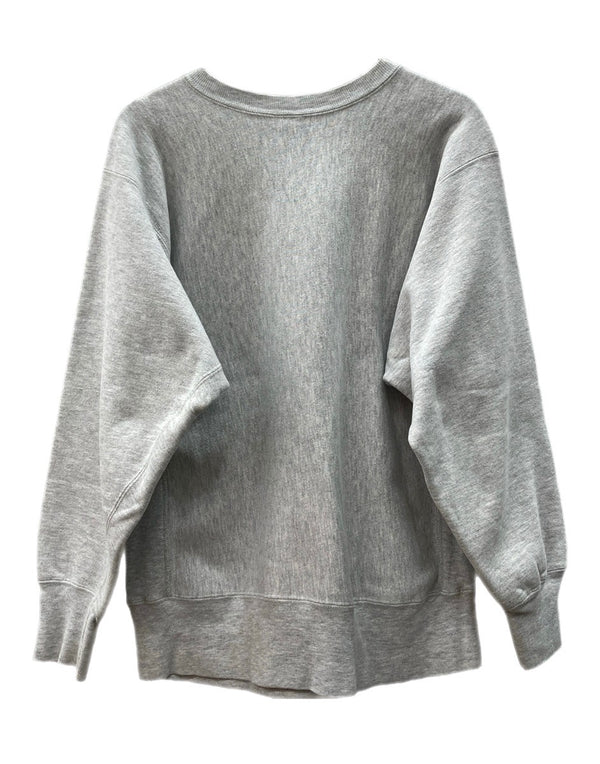 チャンピオン Champion 90s 90年代 刺繍タグ REVERSE WEAVE リバースウィーブ  USA製 NOTRE DAMEアーチ カレッジ 灰色 スウェット プリント グレー Lサイズ 104MT-2280