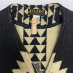 【曜日割引対象外】 ジェラード JELADO セーラムベスト Salem Vest ウール チマヨ柄 ベスト ブラック Mサイズ 201MT-4554 VB