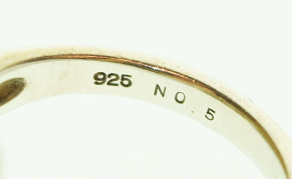 ヴィンテージ Vintage SPACE LAB スペースラボ SILVER925 水晶リング 11号 メンズジュエリー・アクセサリー 指輪・リング シルバー 103G-155