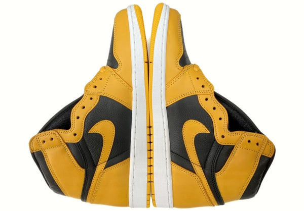 ナイキ NIKE 21年製 AIR JORDAN 1 RETRO HIGH OG POLLEN エア ジョーダン レトロ ハイ パラン AJ1 黄 黒 555088-701 メンズ靴 スニーカー イエロー 28.5cm 104-shoes522