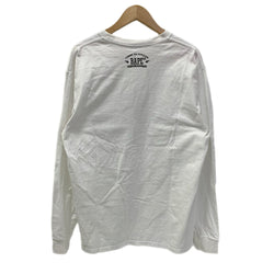 アベイシングエイプ A BATHING APE COMME des GARCONS コラボ 001LTI731901C ロンT ホワイト XLサイズ 201MT-4796