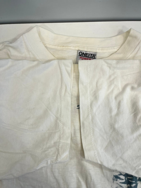 ヴィンテージ vintage BOB MARLEY ボブマーリー バックプリント 白 Tシャツ ホワイト Lサイズ 101MT-4788