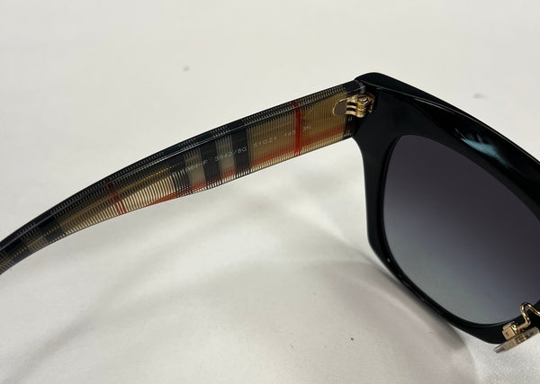 バーバリー Burberry バタフライ型 フルリム バーバリーチェック ノバチェック 4364-F 眼鏡・サングラス サングラス マルチカラー 101G-220