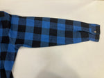 ファイブブラザー FIVE BROTHER 70's~80's 70~80年代 三角タグ ヘビーネルシャツ フランネル ヘビネル ワークシャツ バッファローチェック MADE IN USA アメリカ製 VINTAGE ヴィンテージ XL 長袖シャツ ブルー LLサイズ 101MT-5174