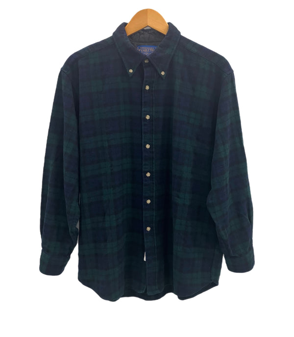 ペンドルトン PENDLETON 50's 50s 50年代 ブラックウォッチ ボードシャツ ウールシャツ WOOL チェック ヴィンテージ vintage 長袖シャツ グリーン 101MT-3670