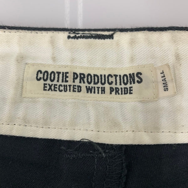 クーティープロダクションズ COOTIE PRODUCTIONS タックハーフパンツ ブラック ハーフパンツ ブラック Sサイズ 201MB-1162