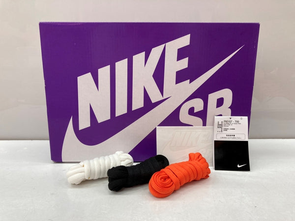 ナイキ NIKE 23年製 SB DUNK HIGH PRO HALLOWEEN ダンク ハイ ハロウィーン キャンディ シューズ 白 黄 FN5107-700 メンズ靴 スニーカー オレンジ 27.5cm 104S-833