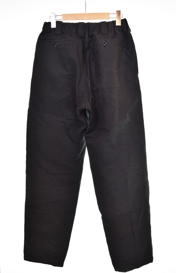 ヨウジヤマモト Yohji Yamamoto ワイズ Y's 綿麻ワイドパンツ 2 MM-P50-085  ボトムスその他 ブラック 2 103MB-691