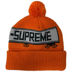 【中古】シュプリーム SUPREME 23AW 18 ウィーラー ビーニー 18-Wheeler Beanie 帽子 メンズ帽子 ニット帽 オレンジ 201goods-694