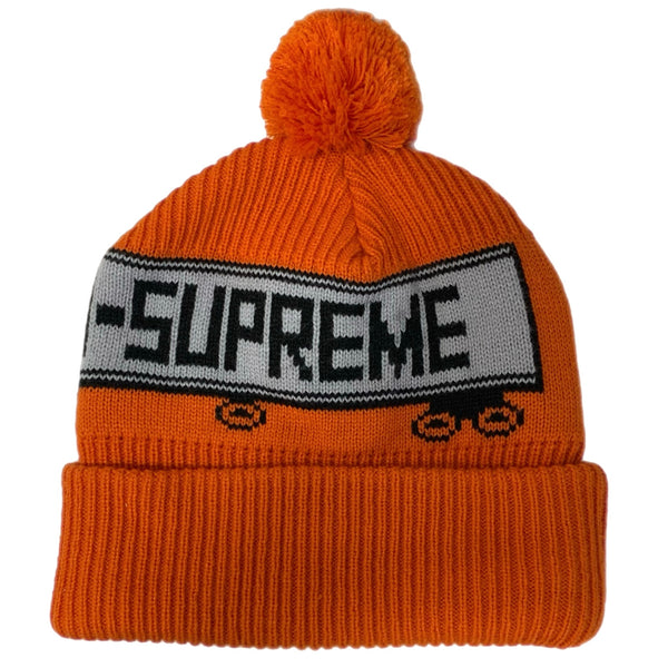 【中古】シュプリーム SUPREME 23AW 18 ウィーラー ビーニー 18-Wheeler Beanie 帽子 メンズ帽子 ニット帽 オレンジ 201goods-694