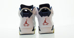 ナイキ NIKE AIR JORDAN 6 RETRO エアジョーダン 6 レトロ  スニーカー白 384664-130 メンズ靴 スニーカー ホワイト 28cm 103S-490