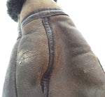 アヴィレックス AVIREX TYPE B-3 ムートン フライトジャケット 茶 AC-17755 ジャケット ブラウン Sサイズ 103MT-2519