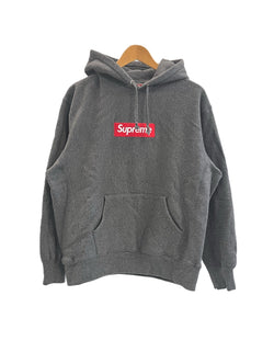 シュプリーム SUPREME 21AW Box Logo Hooded Sweatshirt ボックスロゴパーカー チャコールグレー 灰色 パーカ グレー Sサイズ 101MT-5003