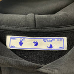 オフホワイト OFF-WHITE Caravaggio Over HOODIE OMBB037E20FLE003 パーカ ブラック Sサイズ 201MT-4306