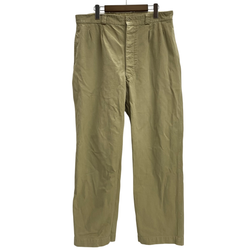 【曜日割引対象外】 ミリタリー MILITARY フランス軍 FRENCH ARMY M-52 Chino チノパン ベージュ 46サイズ 201MB-1173 VB