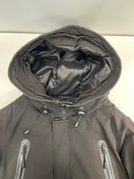 ショット SCHOTT SNORKEL DOWN PARKA シュノーケルダウンダウンジャケット 黒 ファー部分欠品 ジャケット ブラック Sサイズ 101MT-5374