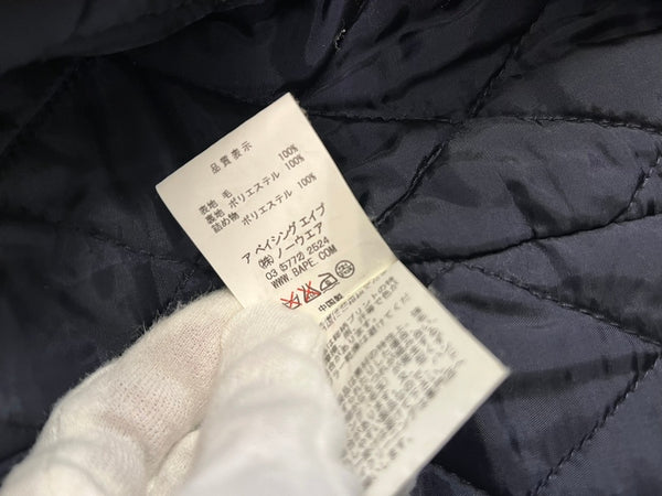 ア.ベイシングエイプ　ダッフルコート サイズM A BATHING APE - A BATHING APE カモフラ ダッフルコート エイプ