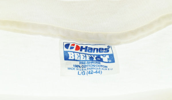 US US古着 90s USA製 カエル frog 全面プリント アート半袖Tシャツ 白 Tシャツ ホワイト Lサイズ 103MT-2677