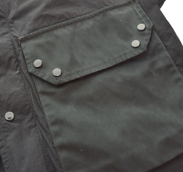 テンシー TEN-C  PATCH POCKET BOMBER JACKET ボンバージャケット ライトアウター 黒 TC-J1218 46 ジャケット ブラック 103MT-2255