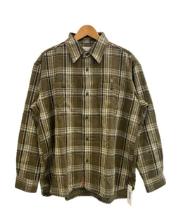 ラディアル RADIALL Lo-N-Slo C.P.O. SHIRT L/S チェックシャツ ネルシャツ オリーブカラー RAD-24AW-SH004 長袖シャツ マルチカラー Lサイズ 101MT-5145