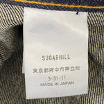 シュガーヒル SUGARHILL CLASSIC STRAGHT DENIM PANTS CLASS04 デニム ネイビー 30サイズ 201MB-820