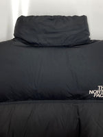 ザノースフェイス THE NORTH FACE NUPTSE JACKET ヌプシ ジャケット ダウン ジップアップ 刺繍 アウトドア アウター 黒 ND91841 ジャケット ロゴ ブラック XLサイズ 104MT-1652