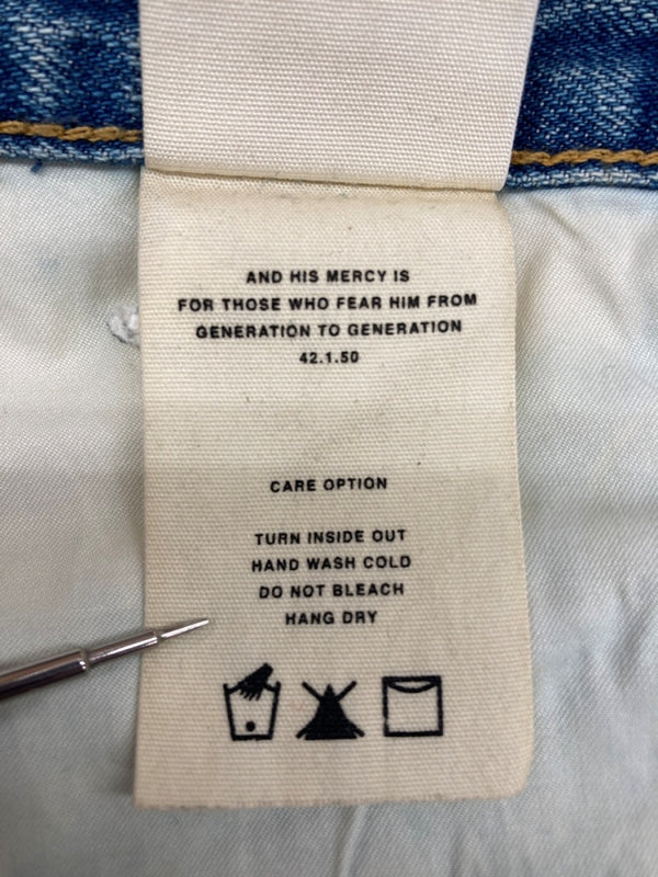 フィアオブゴッド FEAR OF GOD 5th Fifth Collection Selvedge Denim フィフス コレクション セルビッチ デニム 青 無地 184103 デニム ブルー TWENTY EIGHT 104MB-326