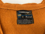 ヴィンテージ vintage 60’s 60s 60年代 Plusタグ 黒タグ TOWNCRAFT Penney's タウンクラフト ペニーズ アクリル カーディガン ブラウン Mサイズ 101MT-3618