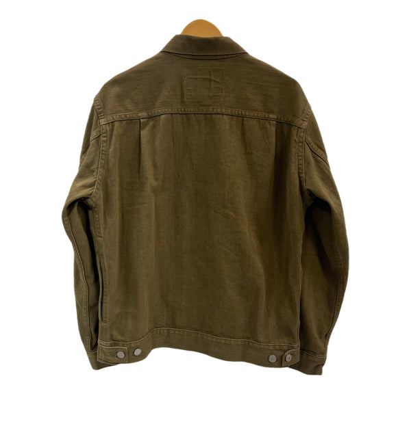 桃太郎ジーンズ MOMOTARO JEANS 2nd Type 10.5oz グリーンデニム ジャケット Gジャン MXGJ1003 ジャケット グリーン Mサイズ 101MT-5008