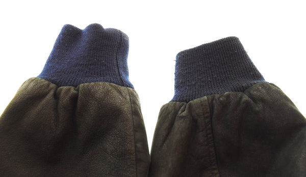 ミスタージュンコ Mr.JUNKO オール レザー スタジャン バイカラー Vintage 80'S 80年代 COW LEATHER カウレザー 牛革 M ジャケット マルチカラー Mサイズ 103MT-3441