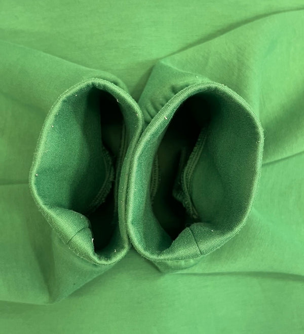 クルニ CULLNI Logo Embroidery Hoodie ロゴ エンブロイダリー フーディ 刺繍 緑 23-SS-007 表記サイズ1 パーカ グリーン 101MT-4552