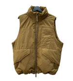 ダイワピアサーティンナイン DAIWA PIER39 ECH PADDING MIL VEST 2022 テック パディング ミル ベスト フード 茶色 BW-25022W ベスト 無地 ブラウン Mサイズ 104MT-1581