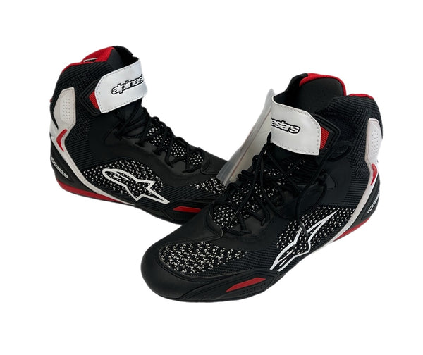 アルパインスターズ alpinestars FASTER-3 RIDEKNIT SH BLK/WHT/RED メンズ靴 その他 ブラック US9 101sh-2409